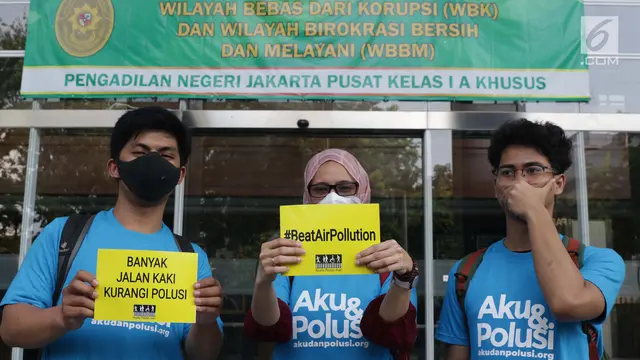 Kualitas Udara Buruk, Aktivis Ajukan Gugatan Warga Negara Terhadap Pemerintah
