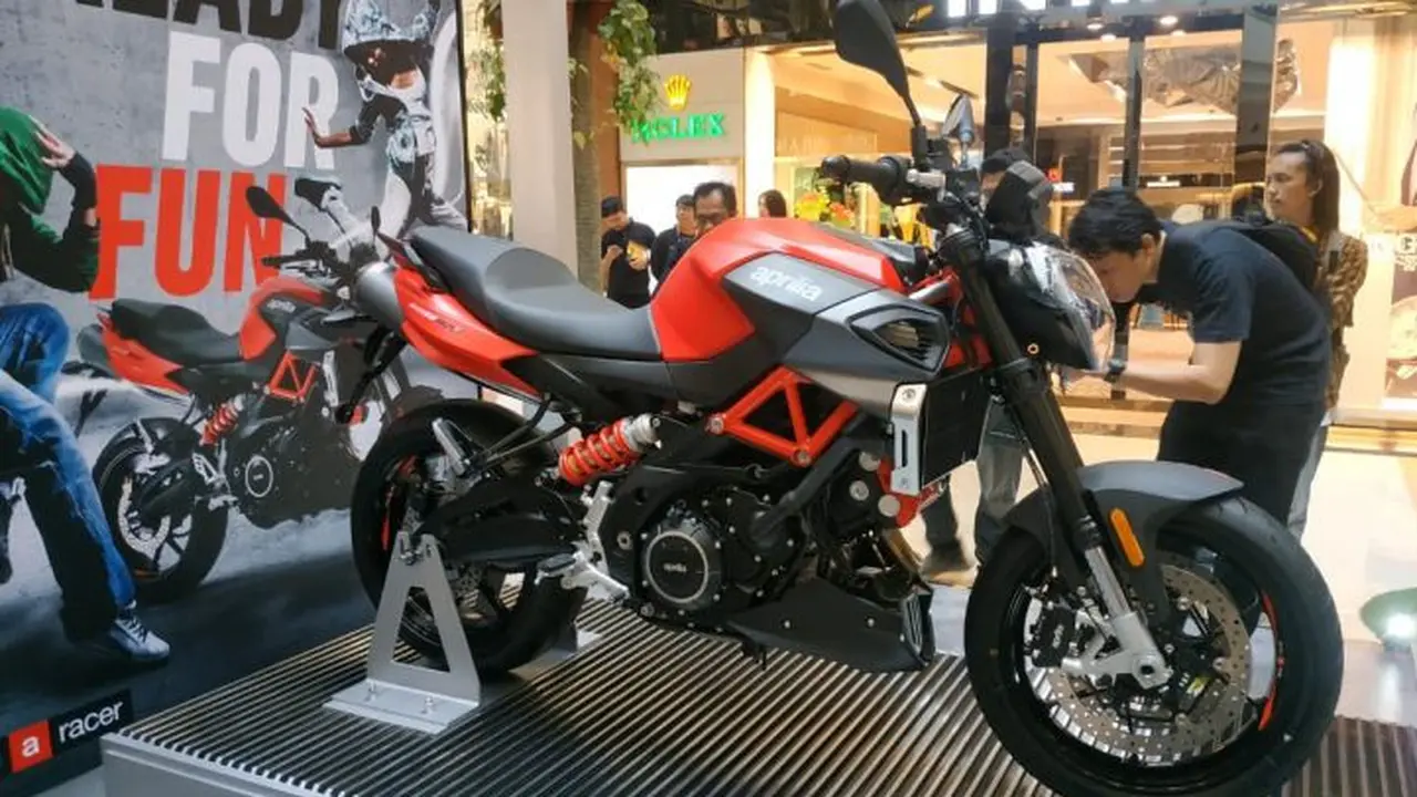 Aprilia Shiver 900 (Arief A/Liputan6.com)