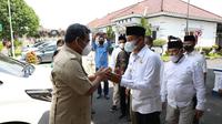 Sekretaris Jenderal Gerindra Ahmad Muzani berkunjung ke Sampang, Madura. (Foto: Dokumentasi Gerindra).
