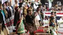 Presiden Joko Widodo (Jokowi) mengikuti Upacara Peringatan Detik-detik Proklamasi Kemerdekaan ke-74 RI di Istana Merdeka, Jakarta, Sabtu (17/8/2019). Peringatan HUT RI tersebut mengangkat tema "SDM Unggul Indonesia Maju". (Liputan6.com/HO/Kentung)