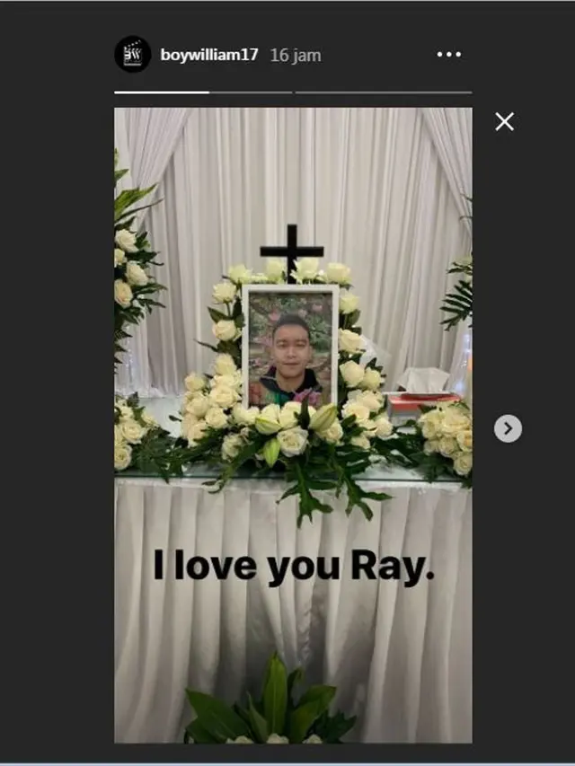 Raymond Hartanto adik Boy William