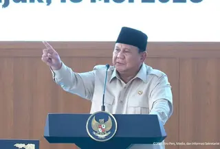 Prabowo Resmikan 1.061 Koperasi Desa di Kabupaten Nganjuk