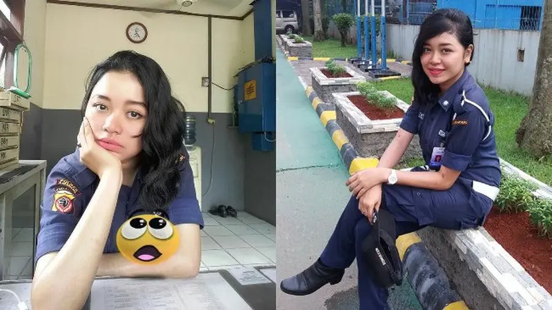 Kenalkan Tantri Anindya Dewi, Security Cantik Bersuara Merdu