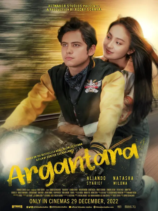 Poster film Argantara. (Foto: Dok. Instagram @hitmakerstudios)