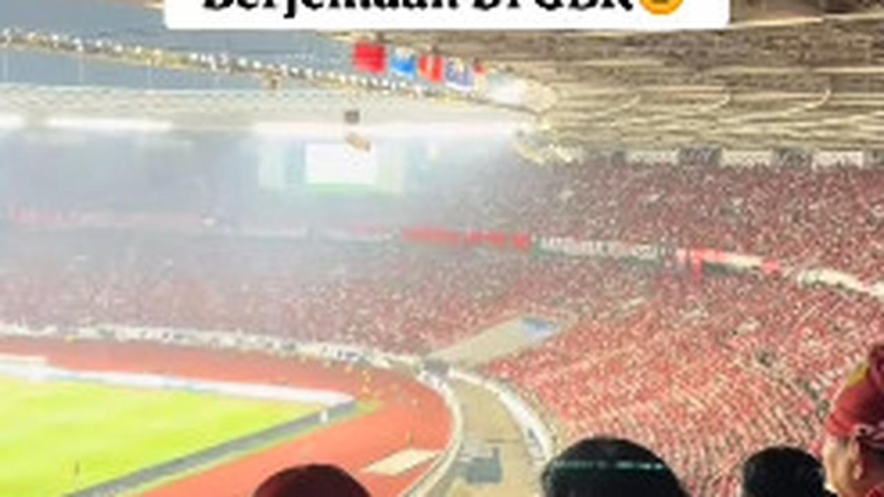 Indonesia Menang Lawan China, Supporter Full Senyum Sampai Takbiran di GBK
