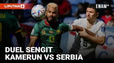 Kamerun dan Serbia membutuhkan kemenangan di Piala Dunia 2022. Namun keduanya justru bermain 3-3 pada persaingan Grup G di Stadion Al Jaboub, Al Wakrah, Qatar, Senin (28/11).