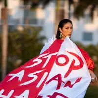 Kostum Miss Universe Singapura menjadi salah satu busana kontestan yang unggul di penjurian Miss Universe. (Foto: Instagram/ @metromagh)