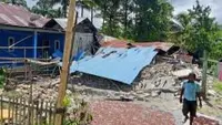 Kerusakan rumah warga akibat gempa yang mengguncang Kabupaten Sigi, Sulawesi Tengah, Selasa (16/6/2026). (Foto: BPBD Kabupaten Sigi)
