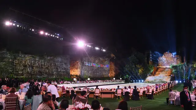 Saat Jokowi dan Pemimpin KTT G20 Larut dalam Alunan Lagu Mimpi Indah di Jamuan Makan Malam