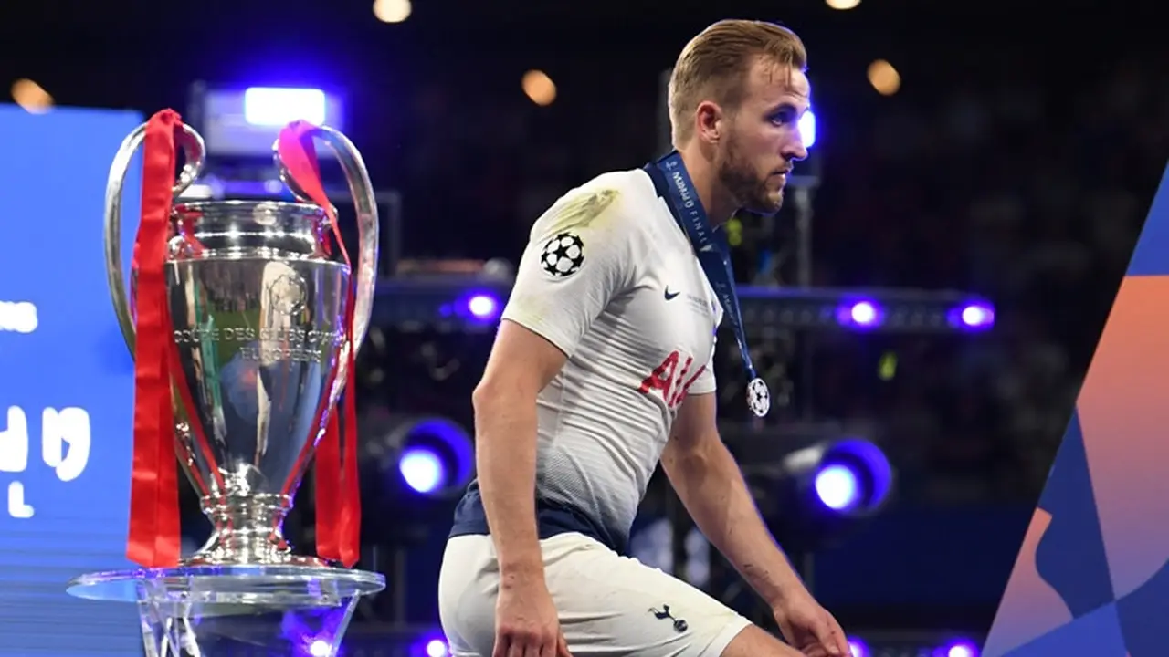 Penyerang Tottenham Hotspur, Harry Kane.