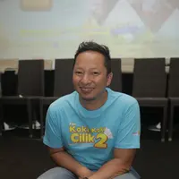 Ringgo Agus Rahman di Premiere Koli Koki Cilik 2 (Nurwahyunan/Fimela.com)