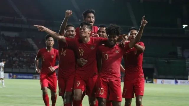 Para pemain Timnas Indonesia U-19 yang merupakan binaan PSSI