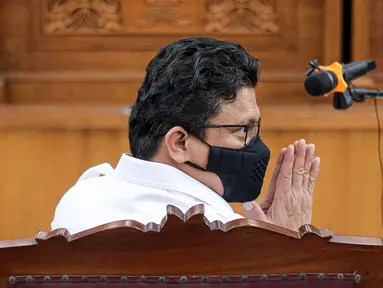 Terdakwa kasus pembunuhan Brigadir Nopriansyah Yosua Hutabarat atau Brigadir J, Ferdy Sambo menjalani sidang lanjutan dengan agenda mendengarkan keterangan saksi dari Jaksa Penuntut Umum (JPU) di Pengadilan Negeri Jakarta Selatan, Selasa (8/11/2022). Dalam sidang tersebut JPU menghadirkan 10 orang saksi. (Liputan6.com/Faizal Fanani)