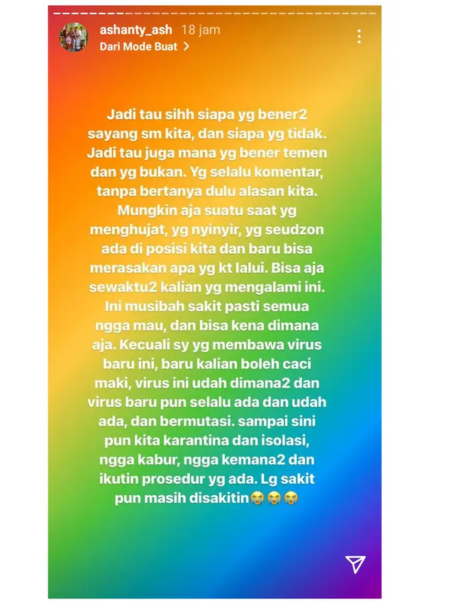 5 Klarifikasi Ashanty Usai Disorot Positif Omicron dari Turki