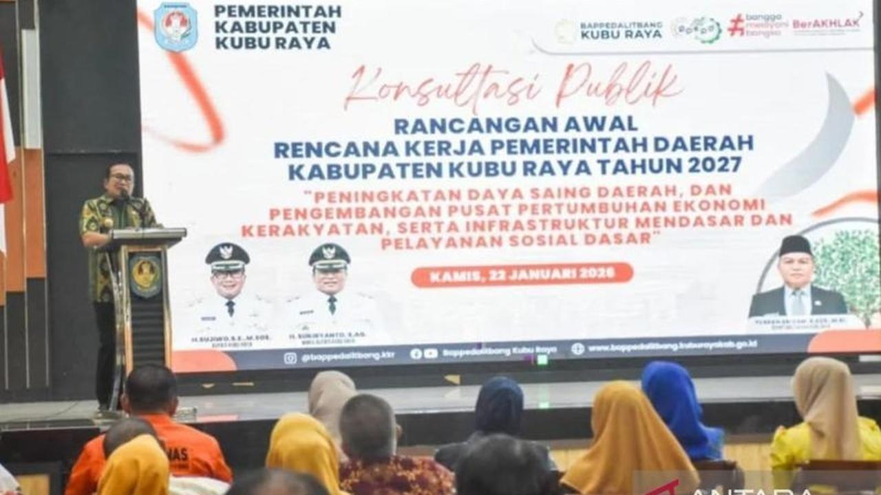 Kubu Raya Serap Aspirasi Publik untuk Penyusunan APBD 2027 yang Inklusif