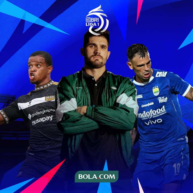 BRI Liga 1 - Alex Martins, Alan Bernardon, Tyronne del Pino