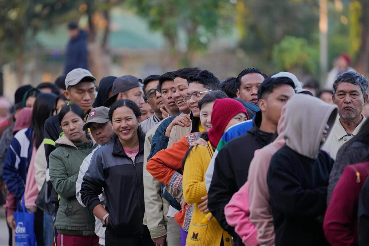 FOTO: Myanmar Gelar Pemilu Nasional Pertama Sejak Kudeta Militer