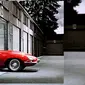 Jaguar E-type ini ditemukan di sebuah pekarangan salah satu kota di perbatasan negara Perancis dan Jerman. 