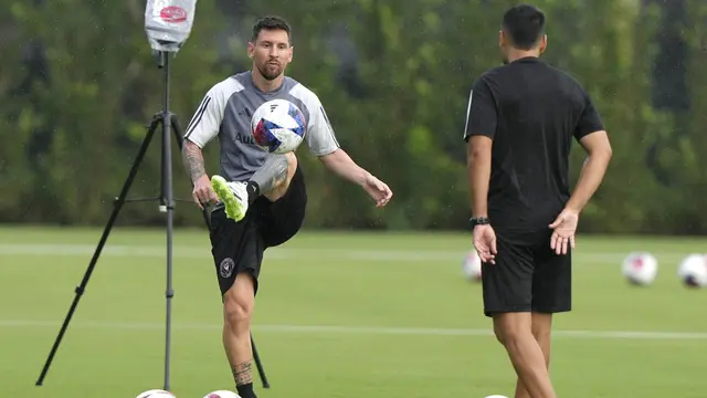 Foto: Mengintip Persiapan Lionel Messi Jelang Debut Bersama Inter Miami