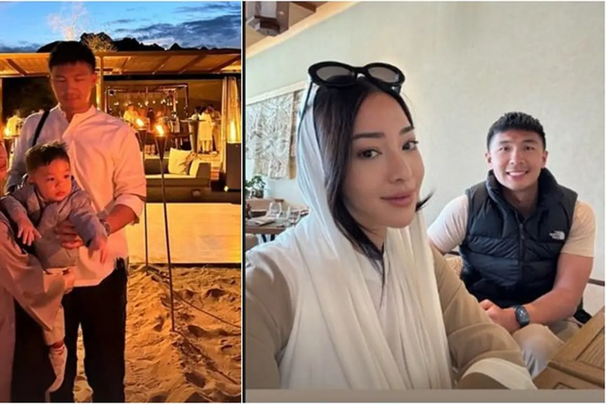 8 Potret Liburan Nikita Willy dan Keluarga di Al Ula Usai Umroh, Curi Perhatian