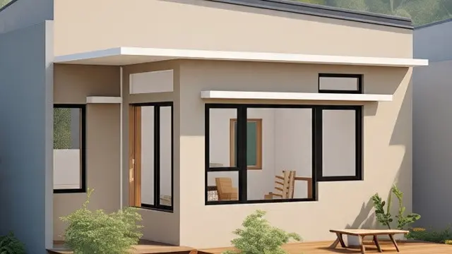 Inspirasi Rumah Sederhana Ukuran 6x9 Model Sekarang di Desa