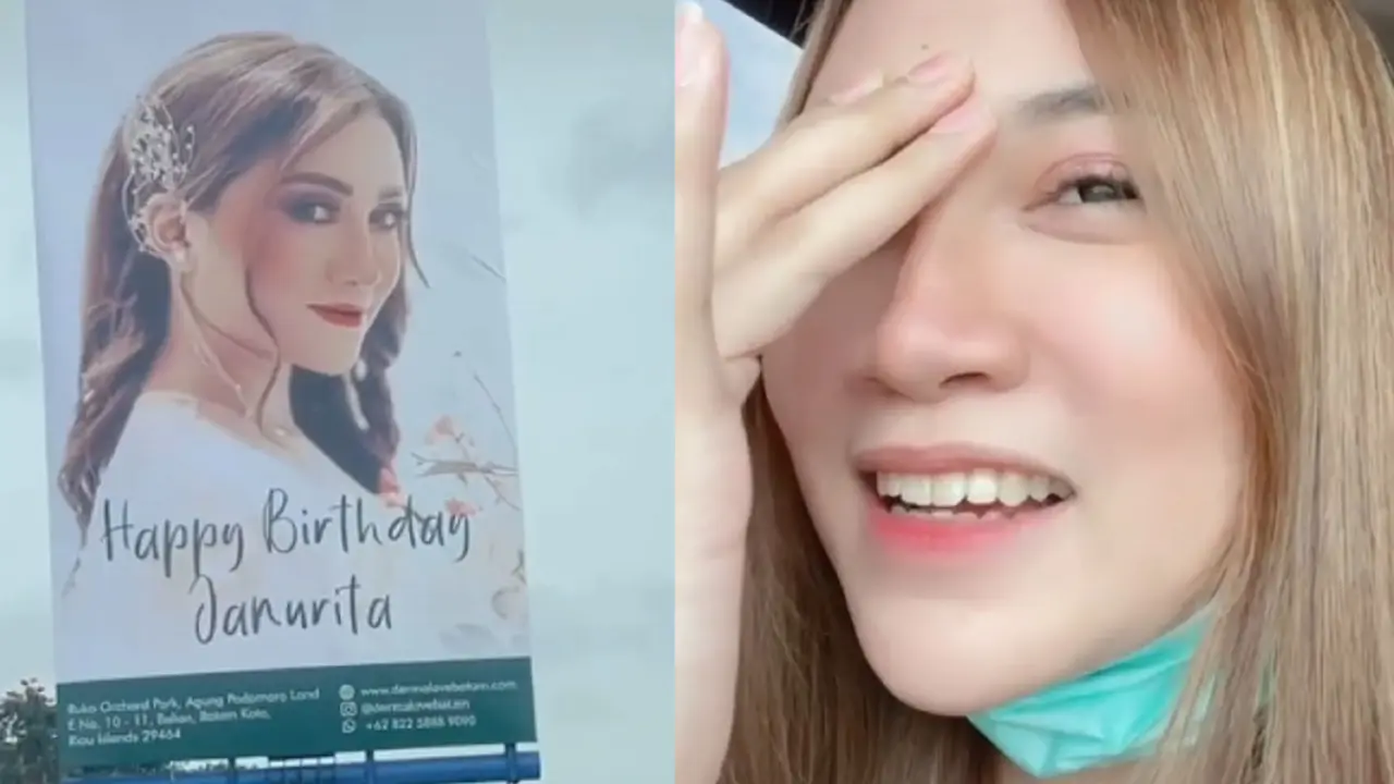 Viral, Seorang Wanita Dapat Ucapan Ulang Tahun Lewat Billboard