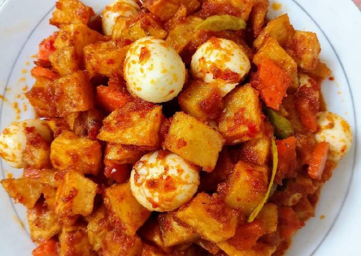 Sambal Goreng Kentang Telur Puyuh