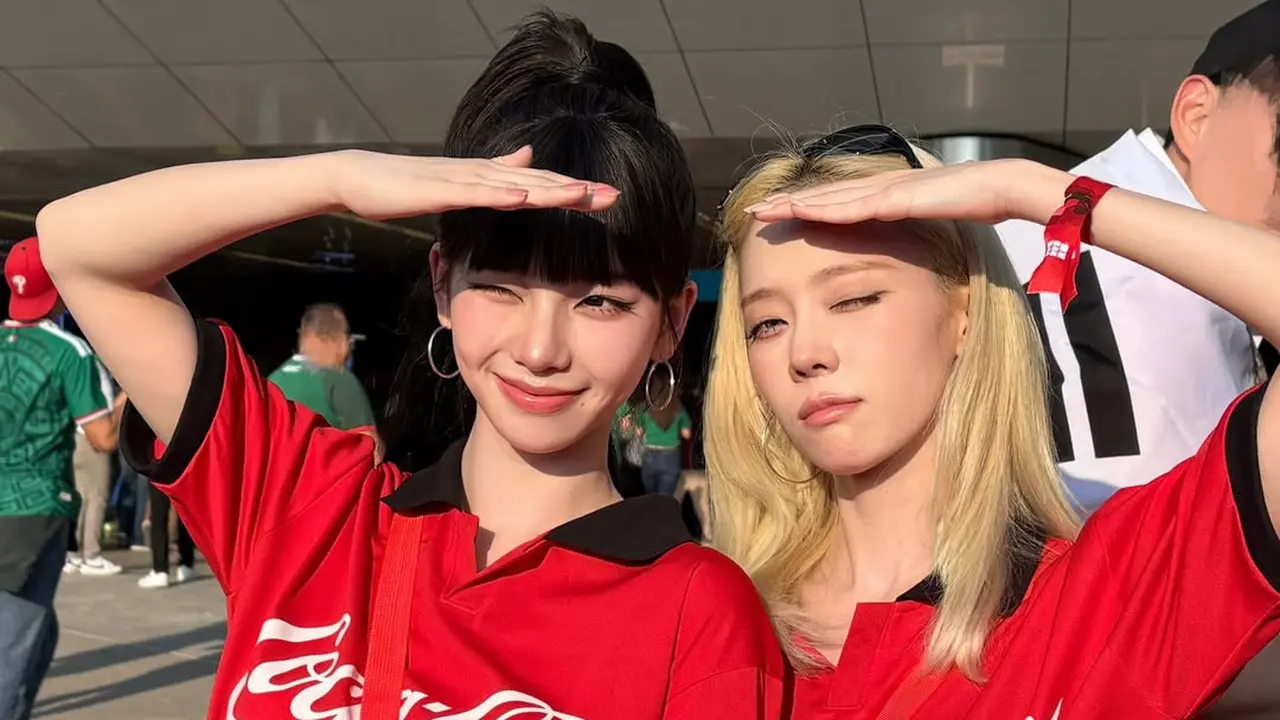 Pesona Memikat Karina dan Winter aespa Support Timnas Korea Selatan di Piala Dunia 2026