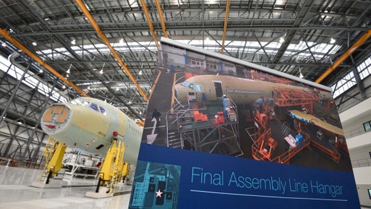Intip dapur perakitan Airbus pertama di Amerika Serikat