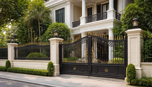 Model Pagar Klasik Sederhana yang Timeless (Foto: ChatGPT)