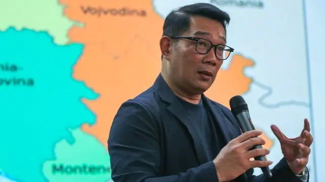 Calon Gubernur Jakarta Ridwan Kamil, sempat menghadiri Golkar Institute bertajuk Executive Education Program for Young Political Leaders, pada Jumat 6 Desember 2024.