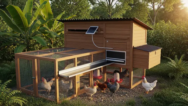 Cara Membuat Pintu Kandang Ayam Otomatis untuk Peternak Modern, Praktis dan Aman
