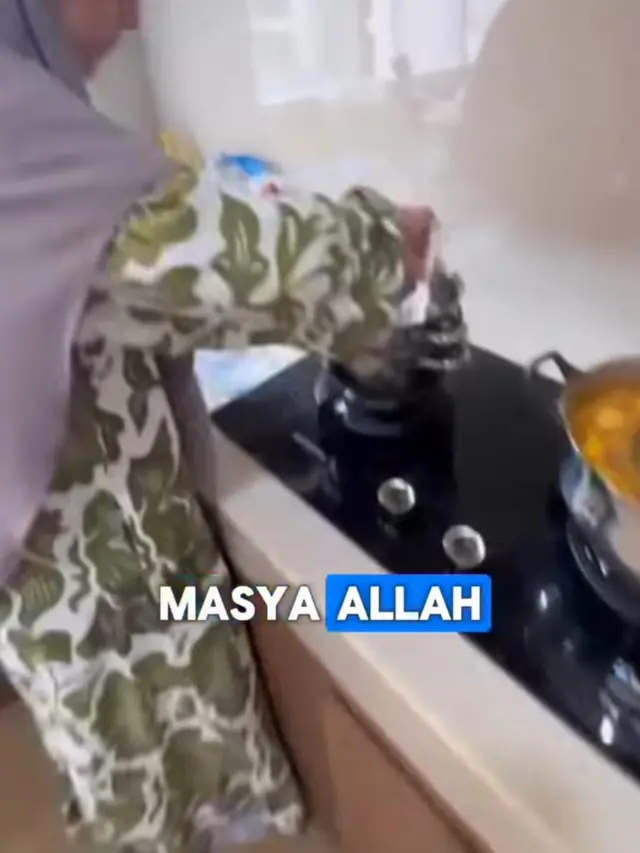 Potret Dapur Rumah Dinas Ramzi di Cianjur
