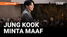 JUNG KOOK BTS MINTA MAAF KARENA PAKAI TOPI BERTULISKAN "MAKE TOKYO GREAT AGAIN"