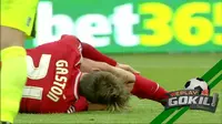 Replay Gokil: Cedera Mengerikan Gaston Ramirez yang Bikin Ngilu