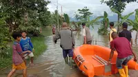 Banjir merendam 11 kecamatan di Kabupaten Cilacap, Jawa Tengah. (Foto: Liputan6.com/BPBD Cilacap)