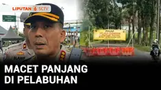 Selain karena ditutupnya jalur Gumitir penghubung Banyuwangi-Jember, tersendatnya distribusi BBM salah satunya juga akibat kendaraan logistik yang masih antre di Pelabuhan ASDP, Ketapang, Banyuwangi.