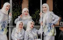 7 Potret Ghea Youbi Cantik Berhijab di Momen Ulang Tahun, Kompak Pakai Baju Kembar Sekeluarga
