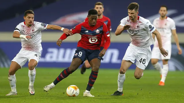 AC Milan Bermain Imbang dengan Lille di San Siro