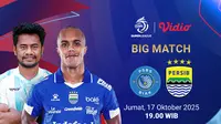 Saksikan siaran langsung BRI Super League PSBS Biak vs Persib eksklusif di Vidio. (dok. vidio.com)