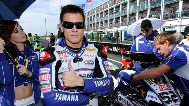 Dua kali juara WorldSBK sekaligus eks pembalap MotoGP, James Toseland (c) Yamaha Motor Racing