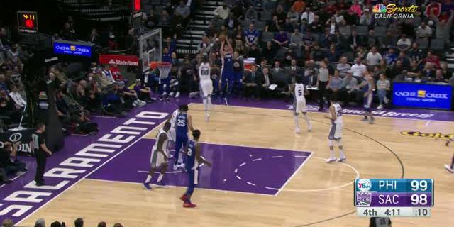VIDEO: Game Recap NBA 2017-2018, Kings 109 Vs 76ers 108
