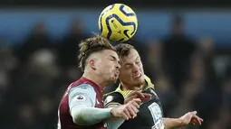 Solskjaer kepincut dengan penampilan Grealish yang mengesankan. Sebelum Premier League dihentikan, total 7 gol dan 7 assist telah ia sumbangkan untuk Villa. (AFP/Adrian Dennis)