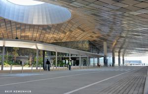 Menteri Perhubungan Budi Karya Sumadi, Jumat (8/12), meninjau kesiapan Bandara Internasional Dhoho Kediri jelang beroperasi secara komersial pada awal tahun 2024. (dok: BKIP)