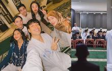 7 Potret Vidi Aldiano dan Keluarga Khotmil Quran Bersama Anak Pesantren, Penampilan Sheila Dara Tak Berhijab Jadi Sorotan