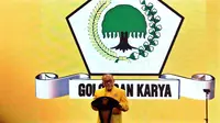 Aburizal Bakrie di pembukaan Munaslub Golkar di Bali Nusa Dua Convention Center (BNDCC), Kabupaten Badung, Bali, Sabtu (14/5/2016). (Liputan6.com/Johan Tallo)