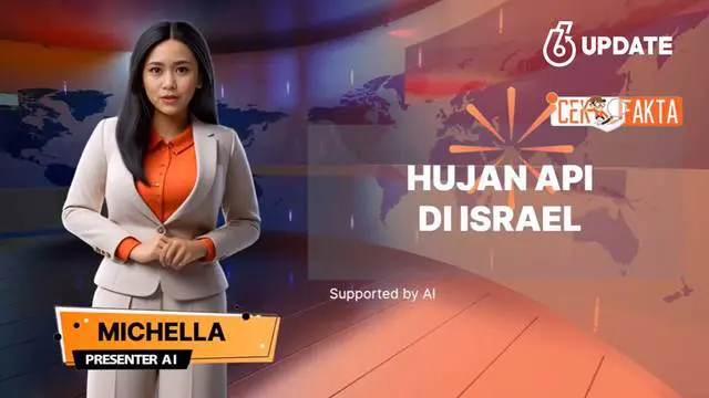 Tidak Benar Video Hujan Api di Israel