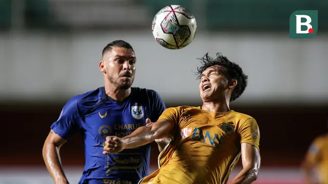 Foto: Hasil Pertandingan BRI Liga 1, Bhayangkara FC Bermain Imbang Melawan PSIS Semarang