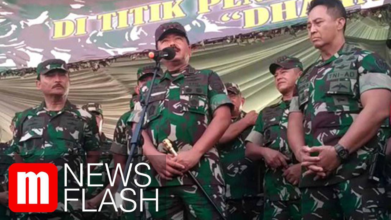VIDEO: Pesan Panglima TNI Untuk Prajurit Saat Latgab di Situbondo