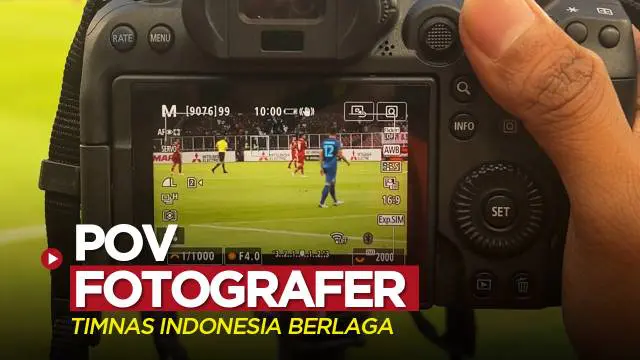 Berita video TikTok Bola dengan konten POV (Point of View) seorang fotografer Bola.com, Abdul Aziz, saat Timnas Indonesia berlaga di Piala AFF 2022.